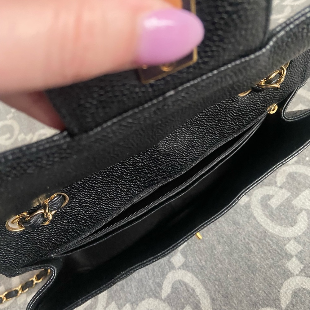 Chanel Caviar Classic Single Flap Bag - Picture 7 of 16